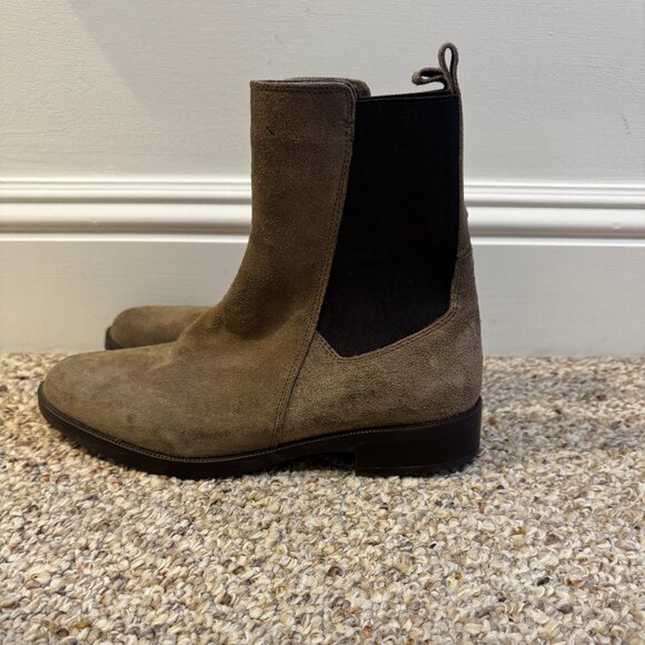 Emanuele Crasto Italian Leather Chelsea Boots - EU 40 / US 9 - Picture 2 of 6